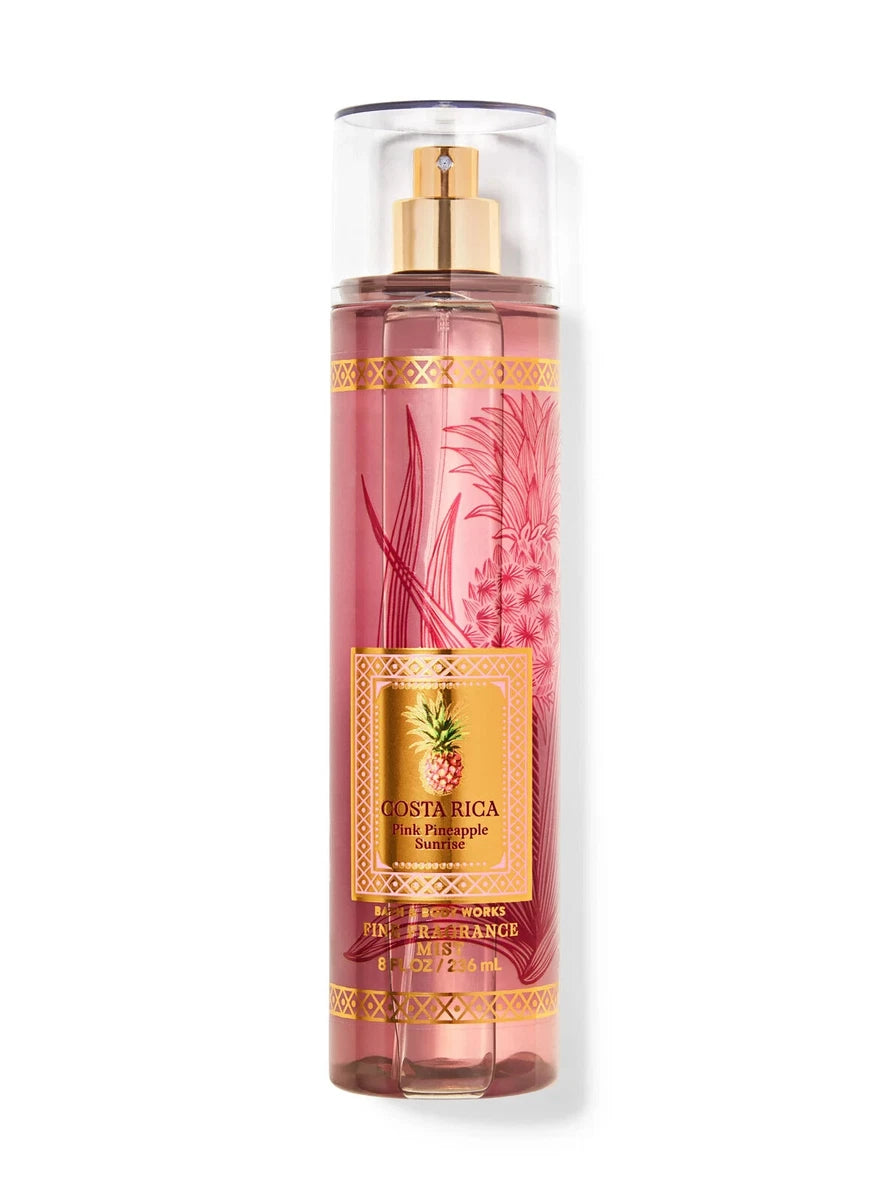 Bath and Body Works Costa Rica Pink Pineapple Sunrise Body Mist, Body Spray
