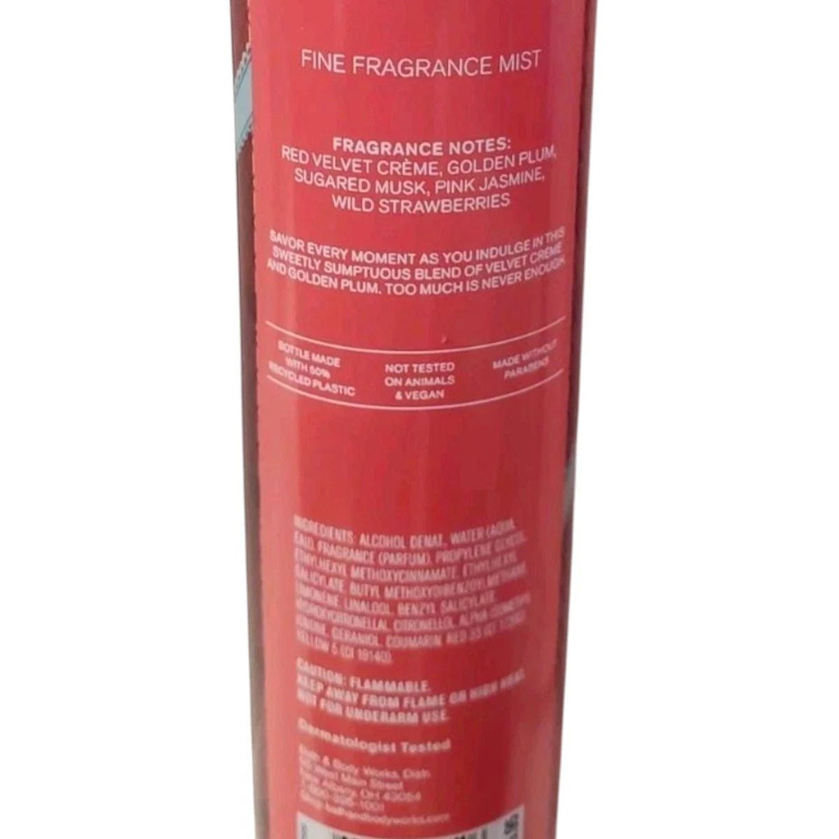 VELVET SUGAR Bath & Body Works Fine Fragrance Mist Spray 8 oz